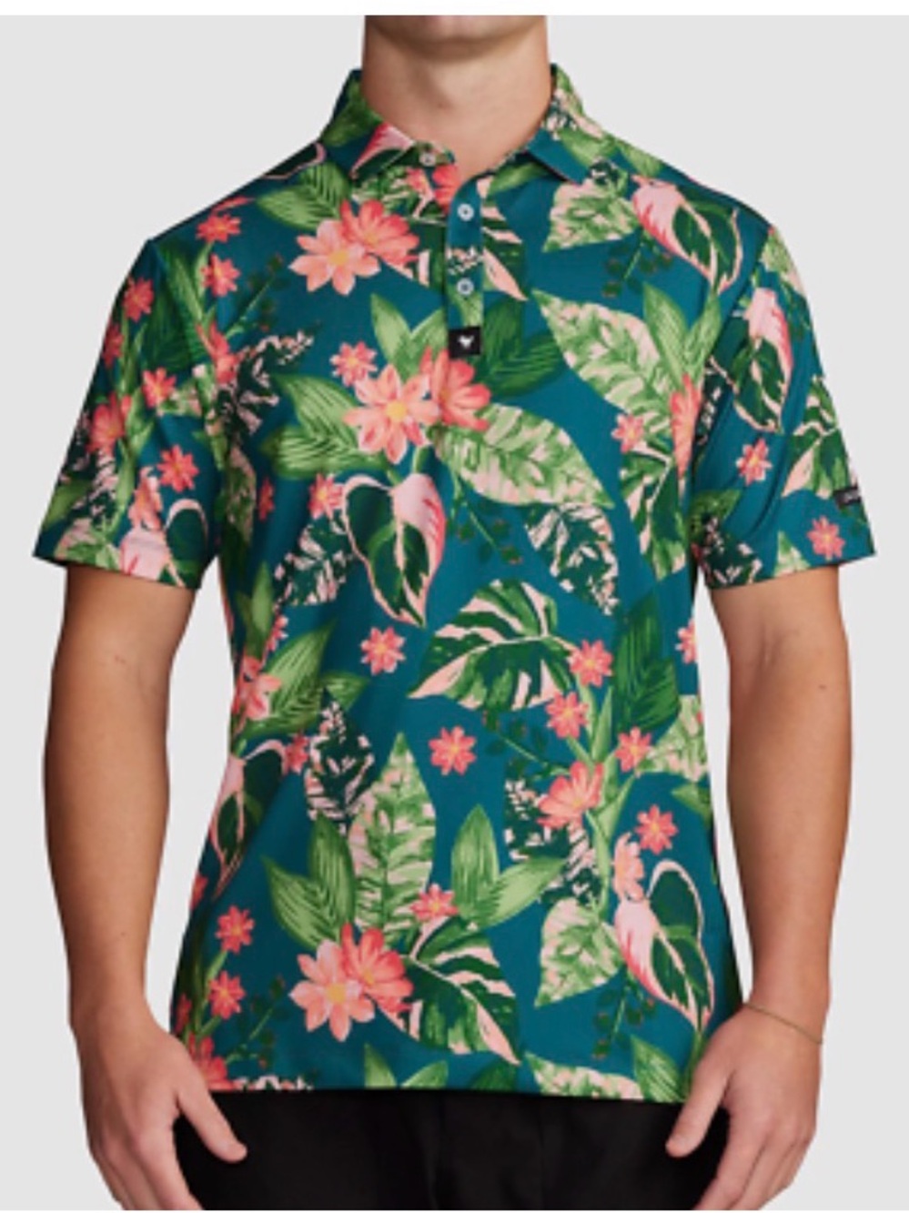 Bad Birdie Bad Botanist Men's Golf Polo